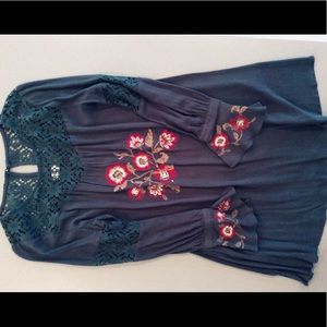 Boho Altar’d State dress with embroidery